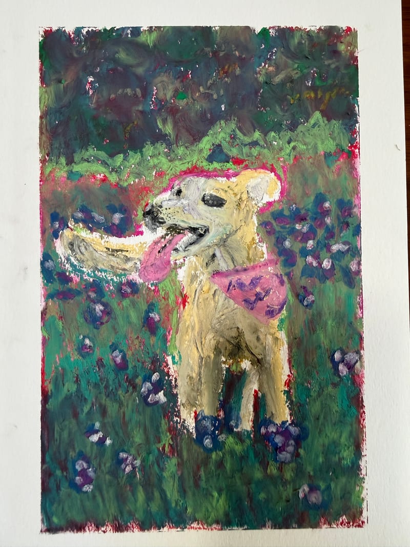 Artwork by Goldie Mabel